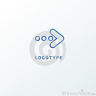 Airplane icon. Vector flat style illustration air ticket booking logo template. Logo concept of navigator, loukost, airport, booki Stock Photo