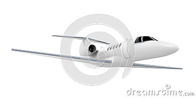 Airplane Jet Isolated Stock Photo