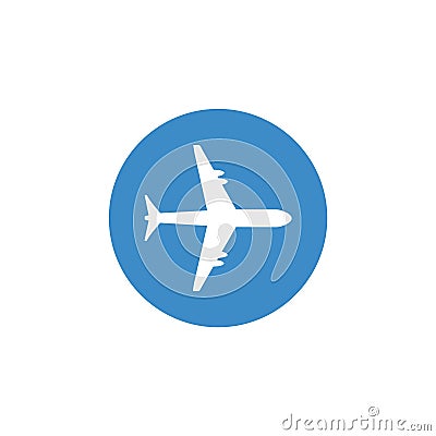 Airplane mode symbol Vector Illustration