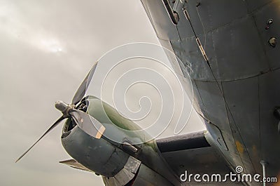 Airplanes at the airshow Stock Photo