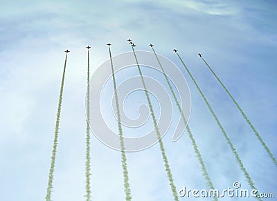 Airplanes Stock Photo