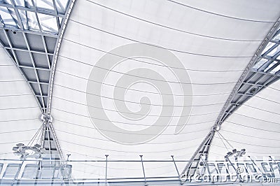 Airport architecture Stock Photo