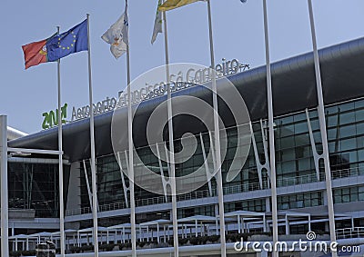 Airport Francisco SÃ¡ Carneiro ,Porto,Portugal Editorial Stock Photo