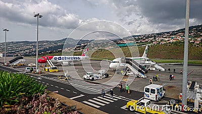 Airport Madeira Cristiano Ronaldo Editorial Stock Photo