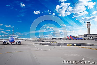 Airport Stock Photo