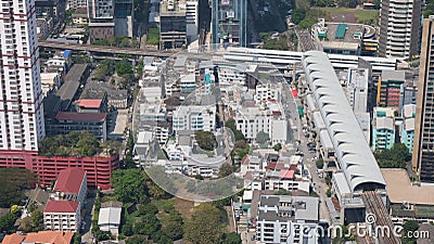 Airport Rail Link elevated station Editorial Stock Photo