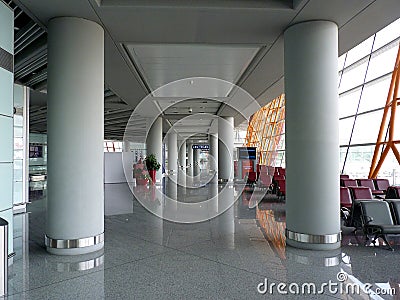 Airport Terminal Stock Photo