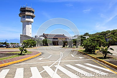 Airports on the Green Island,Taiwan Editorial Stock Photo