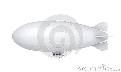 Airship Isolated Stock Photo