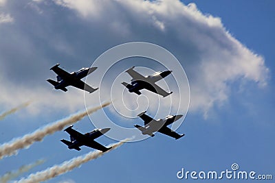 Airshow Editorial Stock Photo