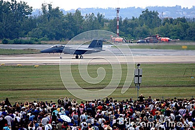 Airshow MAKS. Russia, Moscow, Zhukovsky. Editorial Stock Photo