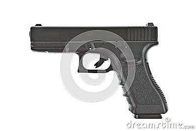 Airsoft hand gun, Stock Photo