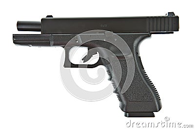 Airsoft hand gun Stock Photo