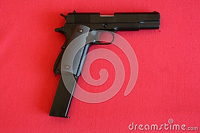 Airsoft handgun Stock Photo