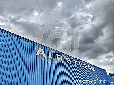 Airstream Manufacturing center Editorial Stock Photo