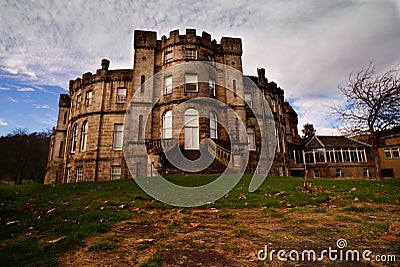 Airthrey Castle of the University of Stirling Stock Photo