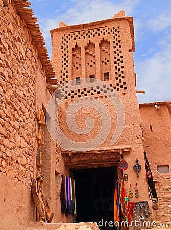 Ait Ben Haddou Kasbah, Morocco Stock Photo