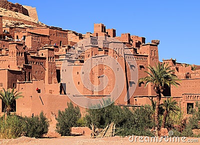 Ait Ben Haddou Kasbah, Morocco Stock Photo