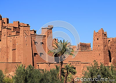 Ait Ben Haddou Kasbah, Morocco Stock Photo