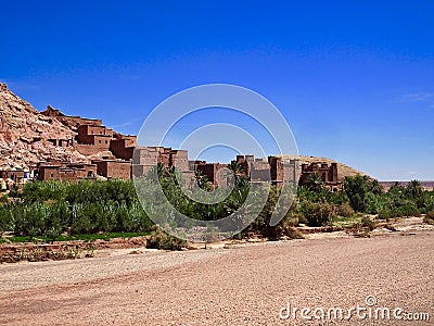 Ait Benhaddou fortress in Morocco Stock Photo