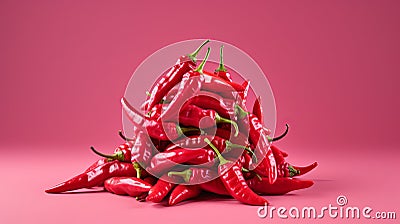 Aja Paprika Chiles Stock Photo