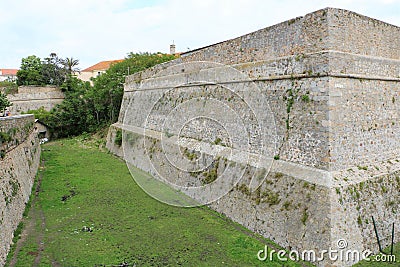 Ajaccio fortress Stock Photo