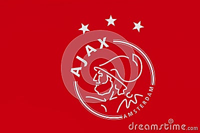 Ajax Football Club Emblem Editorial Stock Photo