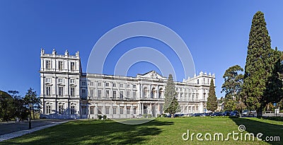 Ajuda National Palace Lisbon Editorial Stock Photo