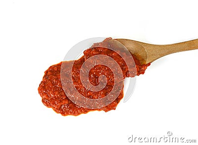 Ajvar - traditional macedonian, serbian dish Stock Photo