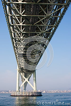 Akashi bridge Stock Photo