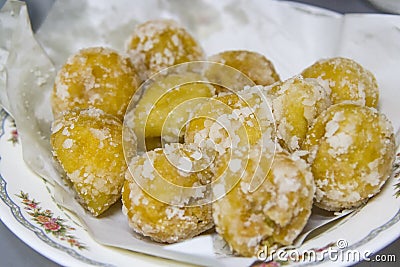 Akehgss candy,Cake Swan eggs,Thai Stock Photo