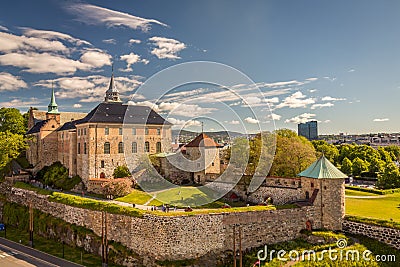 Akershus Fortress Stock Photo