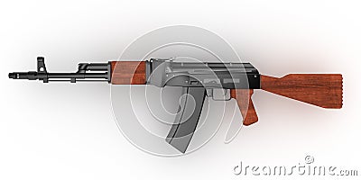 AKM Avtomat Kalashnikova Stock Photo