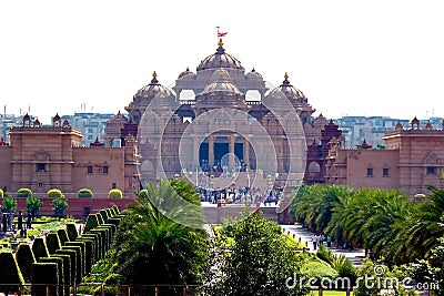 Akshardham Temple Editorial Stock Photo