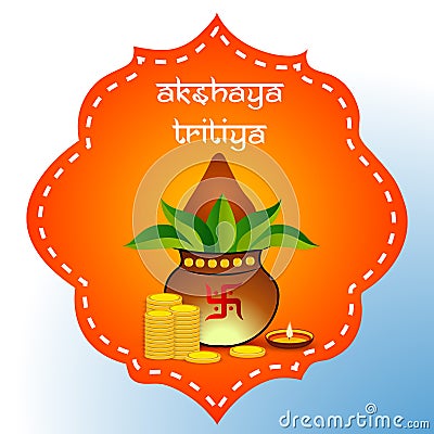 Akshaya Tritiya Stock Photo