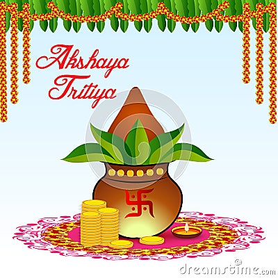 Akshaya Tritiya Stock Photo