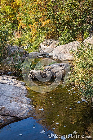 Aktovsky canyon Stock Photo