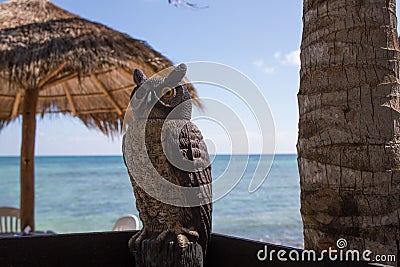 Akumal Caribbean beach Stock Photo