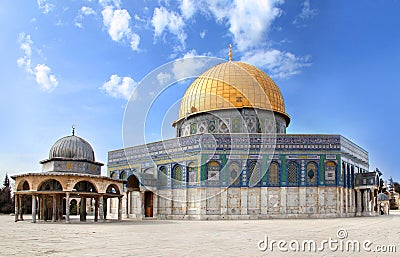 Al-aqsa-mosque israel Stock Photo