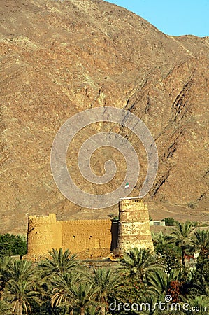 Al Bithna Fort Stock Photo