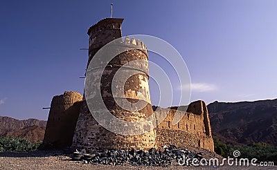 Al Bithna Fort, Fujairah Stock Photo