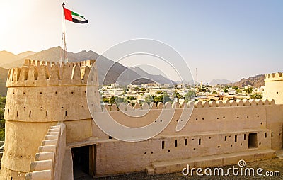 Al-Bithnah Fort, UAE Stock Photo