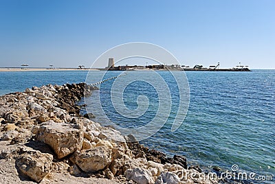 Al Dar Islands Stock Photo