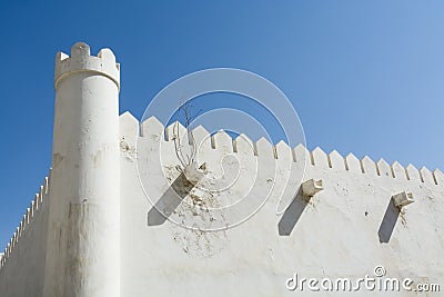 Al Hosn fort Abu Dhabi Stock Photo