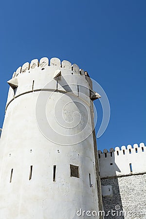 Al Hosn fort Abu Dhabi Stock Photo