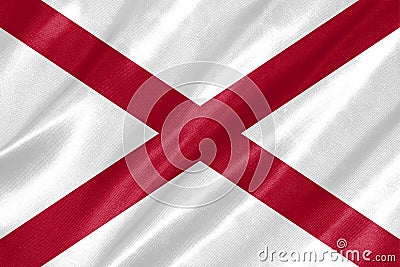 Alabama Flag Stock Photo