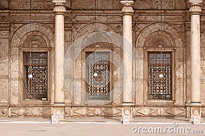 Alabaster Mosque Stock Photo