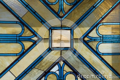 Alabaster window Stock Photo