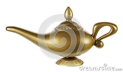 Aladdin Magic Lamp Stock Photo