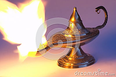 Aladdin's lamp 1 Stock Photo